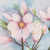'Spring Blossoms' - Signed Still-Life Floral Watercolor Painting from India (image 2b) thumbail