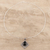 Onyx pendant necklace, 'Black Kite' - Kite-Shaped Onyx Pendant Necklace from India (image 2b) thumbail