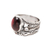 Multi-gemstone ring, 'Fiery Strength' - Multi-Gemstone Ring Crafted in India (image 2c) thumbail