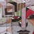 'Materialism' - Colorful Modern Cubist Painting from India (image 2b) thumbail
