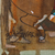 'Srishti Ganapati' - Pintura expresionista multimedia de Ganesha en marrón