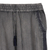 Pantalones de viscosa - Pantalones de viscosa gris polvoriento con detalles en azul marino de la India