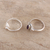 Amethyst and sterling silver rings, 'Royal Delight' (pair) - Amethyst and Sterling Silver Rings from India (Pair) (image 2b) thumbail