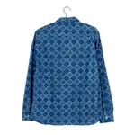 Men's block-printed cotton shirt, 'Bold Diamonds' - Block-Printed Men's Cotton Shirt from India