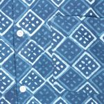 Men's block-printed cotton shirt, 'Bold Diamonds' - Block-Printed Men's Cotton Shirt from India