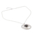 Labradorite pendant necklace, 'Galactic Beauty' - Modern Labradorite Pendant Necklace from India thumbail