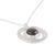 Labradorite pendant necklace, 'Galactic Beauty' - Modern Labradorite Pendant Necklace from India (image 2b) thumbail
