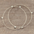 Onyx bangle bracelets, 'Magical Connection' (pair) - Onyx Bangle Bracelets from India (Pair) (image 2b) thumbail