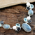 Multi-gemstone pendant necklace, 'Entrancing Night' - Entrancing Multi-Gemstone Pendant Necklace from India (image 2) thumbail