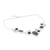Multi-gemstone pendant necklace, 'Entrancing Night' - Entrancing Multi-Gemstone Pendant Necklace from India thumbail