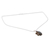 Halskette mit Labradorit-Anhänger - Schildkrötenförmige Halskette mit Labradorit-Anhänger aus Indien