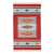 Wool area rug, 'Festive Stars' (3x5) - Geometric Pattern Wool Area Rug in Crimson from India (3x5)