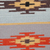 Wool area rug, 'Festive Stars' (3x5) - Geometric Pattern Wool Area Rug in Crimson from India (3x5)