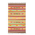 Wool area rug, 'Delhi Colors' (3x5) - Chevron Pattern Wool Area Rug from India (3x5)