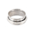 Sterling silver spinner ring, 'Elegant Rotation' - Sterling Silver Spinner Ring Crafted in India