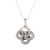 Sterling silver pendant necklace, 'Twisting Snake' - Sterling Silver Snake Necklace Crafted in India