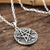Sterling silver pendant necklace, 'Star Fascination' - Sterling Silver Star Pendant Necklace Crafted in India