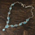 Composite turquoise Y-necklace, 'Aura of Beauty' - Composite Turquoise Y-Necklace from India (image 2b) thumbail