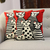 Embroidered cotton cushion covers, 'Cat Family' (pair) - Cat-Themed Embroidered Cotton Cushion Covers (Pair) thumbail