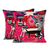 Embroidered cotton cushion covers, 'Cats at Sunset' (pair) - Cat Embroidered Cotton Cushion Covers from India (Pair)