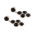 Onyx dangle earrings, 'Black Bubbles' - Black Onyx Dangle Earrings Crafted in India