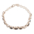 Labradorite and cultured pearl link bracelet, 'Pure Charm' - Labradorite and Cultured Pearl Link Bracelet from India (image 2c) thumbail