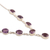 Amethyst pendant necklace, 'Regal Dazzle' - 24-Carat Amethyst Pendant Necklace from India (image 2c) thumbail