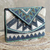 Beaded evening bag, 'Glamorous Symphony' - Geometric Beaded Evening Bag Crafted in India thumbail