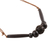 Handgeschnitzte Halskette mit Anhänger - Halskette mit Perlenanhänger, hergestellt in Indien