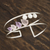 Rose quartz and amethyst cuff bracelet, 'Dazzling Teardrops' - Rose Quartz and Amethyst Cuff Bracelet from India (image 2b) thumbail