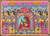 Madhubani painting, 'Doli Kahar' - Bridal Procession Madhubani Painting from India