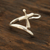 Sterling silver band ring, 'Holy Faith' - Sterling Silver Cross Band Ring from India (image 2) thumbail