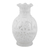 Alabaster decorative vase, 'Royal March' - Round Jali Pattern Alabaster Decorative Vase from India (image 2a) thumbail