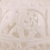 Alabaster decorative vase, 'Royal March' - Round Jali Pattern Alabaster Decorative Vase from India (image 2c) thumbail