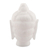 Alabaster sculpture, 'Calming Buddha' - Natural Alabaster Buddha Head Sculpture from India (image 2c) thumbail