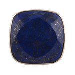 Men's lapis lazuli ring, 'Bold and Blue' - Men's 7-Carat Lapis Lazuli Ring from India