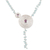 Amethyst and chalcedony pendant necklace, 'Glittering Spirals' - Spiral-Shaped Amethyst and Chalcedony Pendant Necklace (image 2c) thumbail