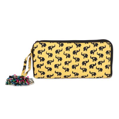 Batik cotton wallet,