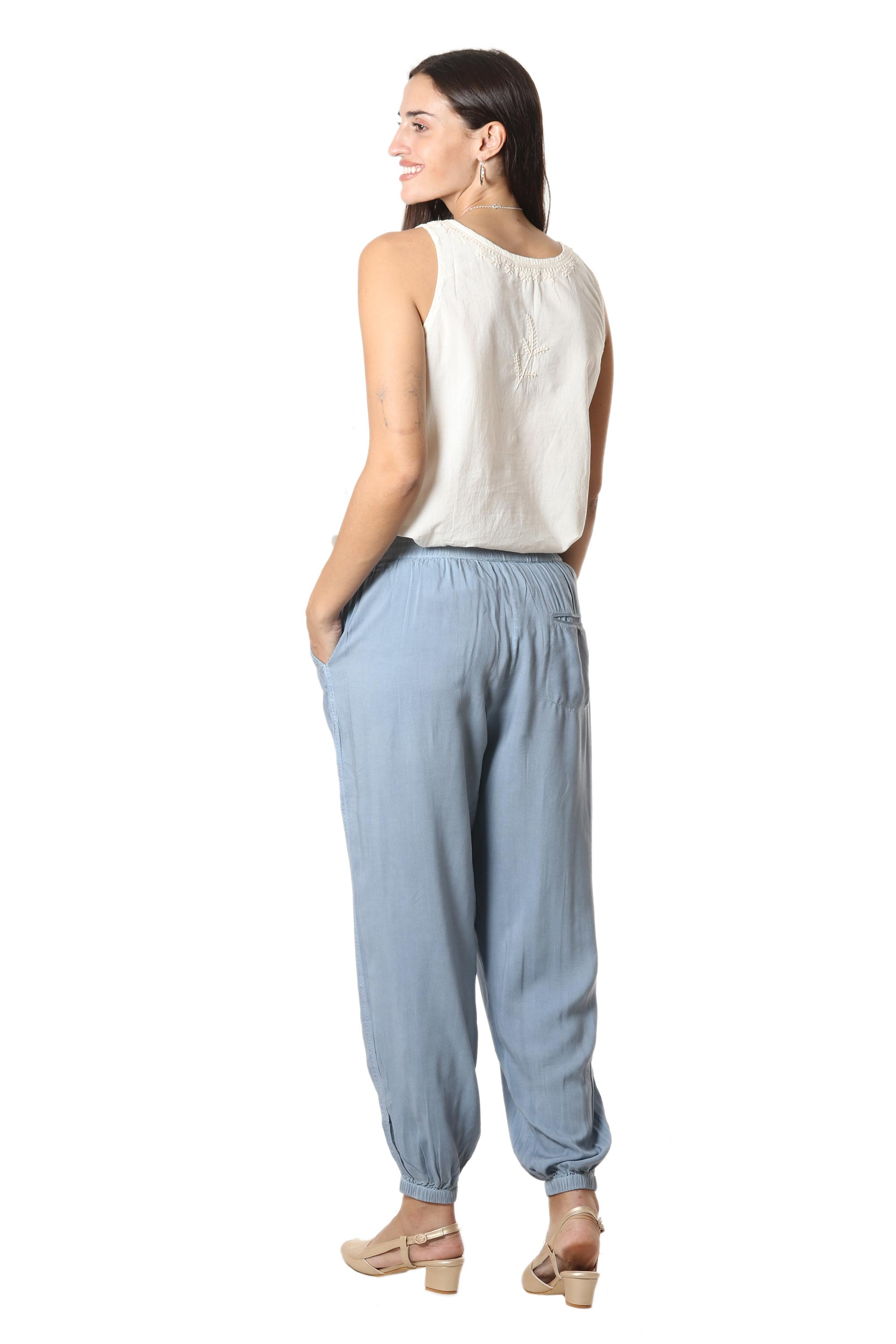 rayon jogger pants