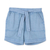 Cotton shorts, 'Summer Relaxation in Sky Blue' - Drawstring Cotton Shorts in Sky Blue from India (image 2c) thumbail