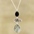 Multi-gemstone pendant necklace, 'Splendorous Evening' - 26.5-Carat Multi-Gemstone Pendant Necklace from India (image 2) thumbail