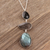 Multi-gemstone pendant necklace, 'Splendorous Evening' - 26.5-Carat Multi-Gemstone Pendant Necklace from India (image 2b) thumbail