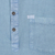 Men's cotton blend shirt, 'Casual Man in Sky Blue' - Henley-Style Men's Cotton Blend Shirt in Sky Blue from India (image 2d) thumbail