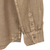 Camisa de algodón para hombre, 'Casual Flair in Khaki' - Camisa de algodón de manga larga para hombre en color caqui de la India