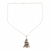 Sterling silver pendant necklace, 'Divine Hanuman' - Sterling Silver Hinduism Pendant Necklace from India