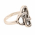 Sterling silver band ring, 'Celtic Connection' - Celtic Sterling Silver Band Ring Crafted in India (image 2c) thumbail