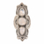 Rainbow moonstone cocktail ring, 'Classic Royalty' - Rainbow Moonstone Multi-Stone Cocktail Ring from Bali (image 2a) thumbail