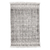 Teppich aus Baumwolle, (4x6) - Baumwollteppich mit Maze-Motiv in Espresso aus Indien (4x6)