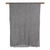 Wool shawl, 'Graphite Grey Allure' - Soft Indian Cashmere Wool Woven Graphite Grey Shawl