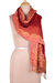 Jamawar wool shawl, 'Paisley Glam' - Paisley Pattern Jamawar Wool Shawl from India (image 2a) thumbail